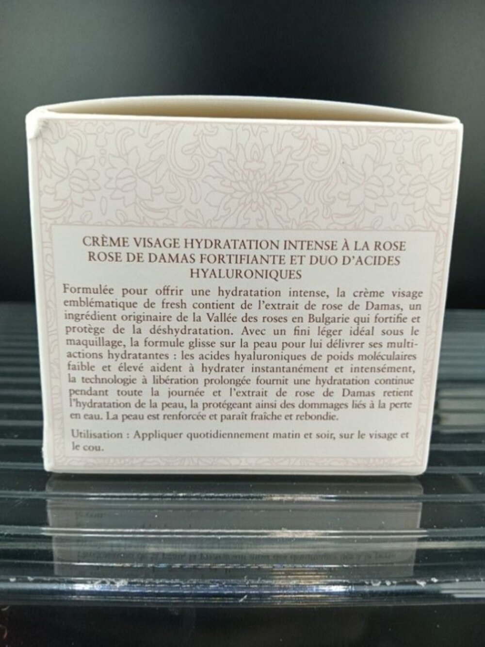 Fresh Rose Deep Hydration Face Cream Duo Hyaluronic Acid 50ml - Picture 5 of 6